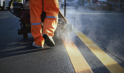 line striping machine