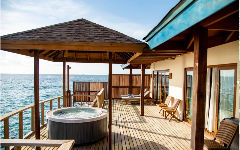maldives water villa