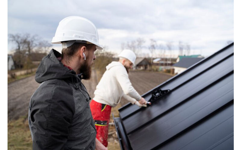 wind damage roof repair in grand rapids