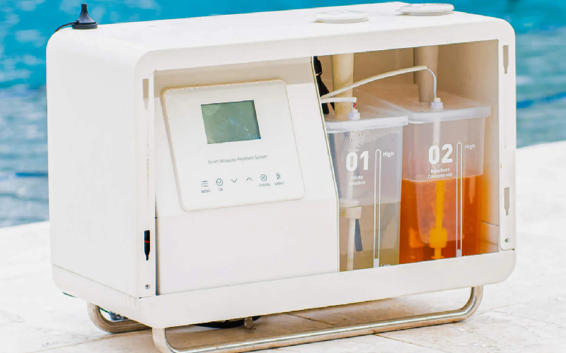 mosquito spray system