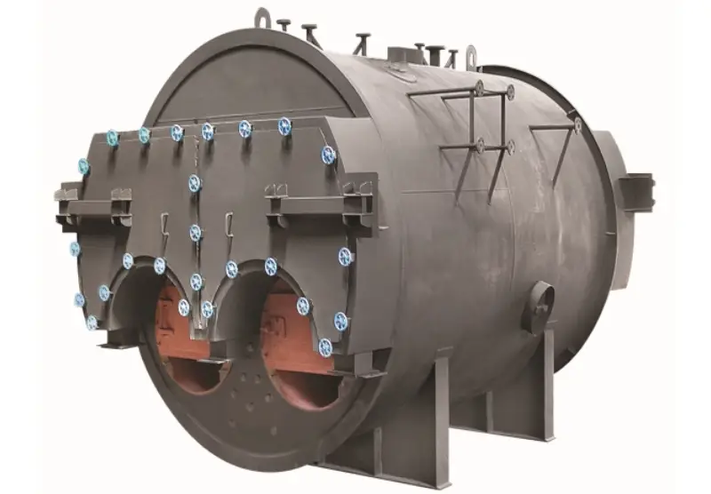 Gas fired steam boilers