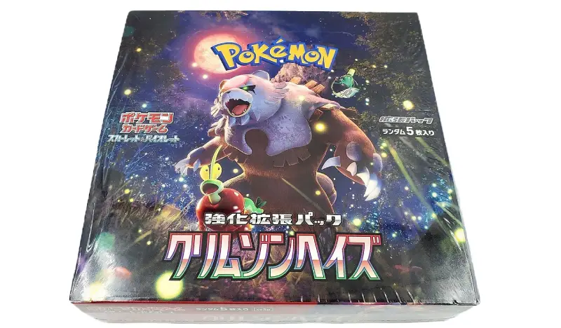 Japanese Pokemon booster box