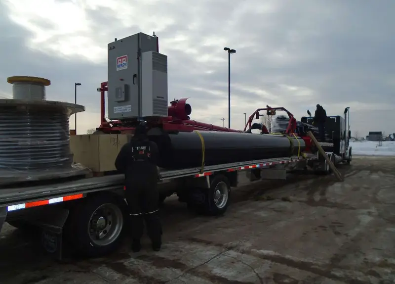 Remote controlled dredge