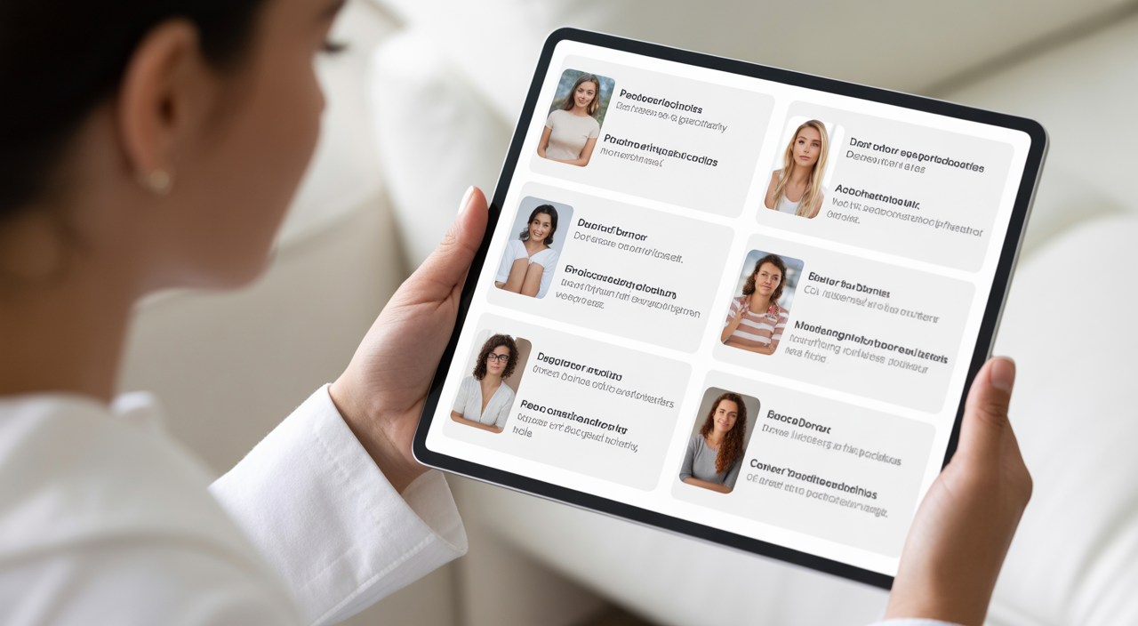 Egg donor matching consultation in a San Diego fertility clinic
